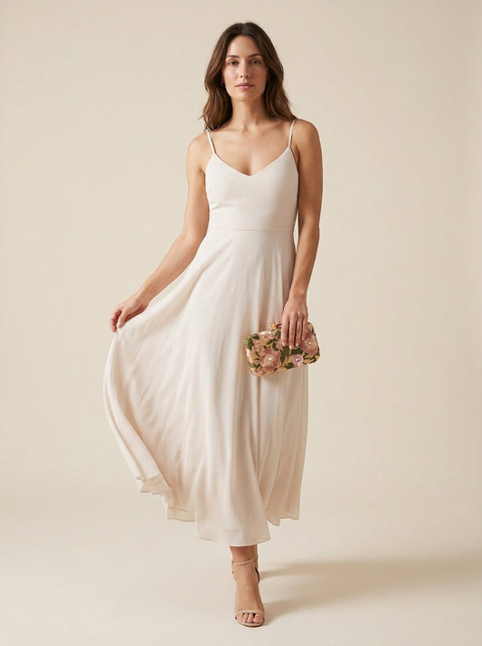 Adela | Clutch Bordado con Perlas