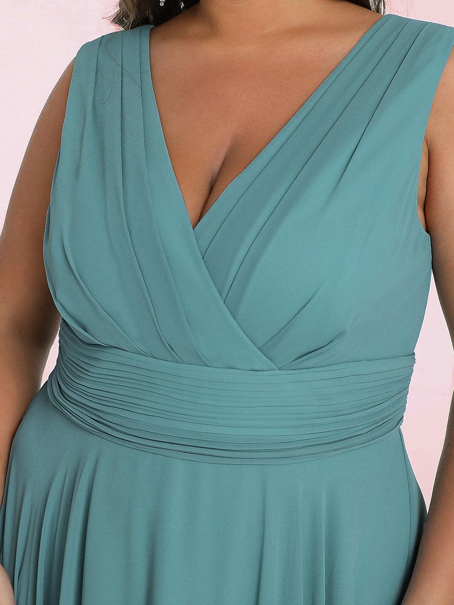 Aroa | Vestido Largo de Gasa con Bajo Asimétrico
