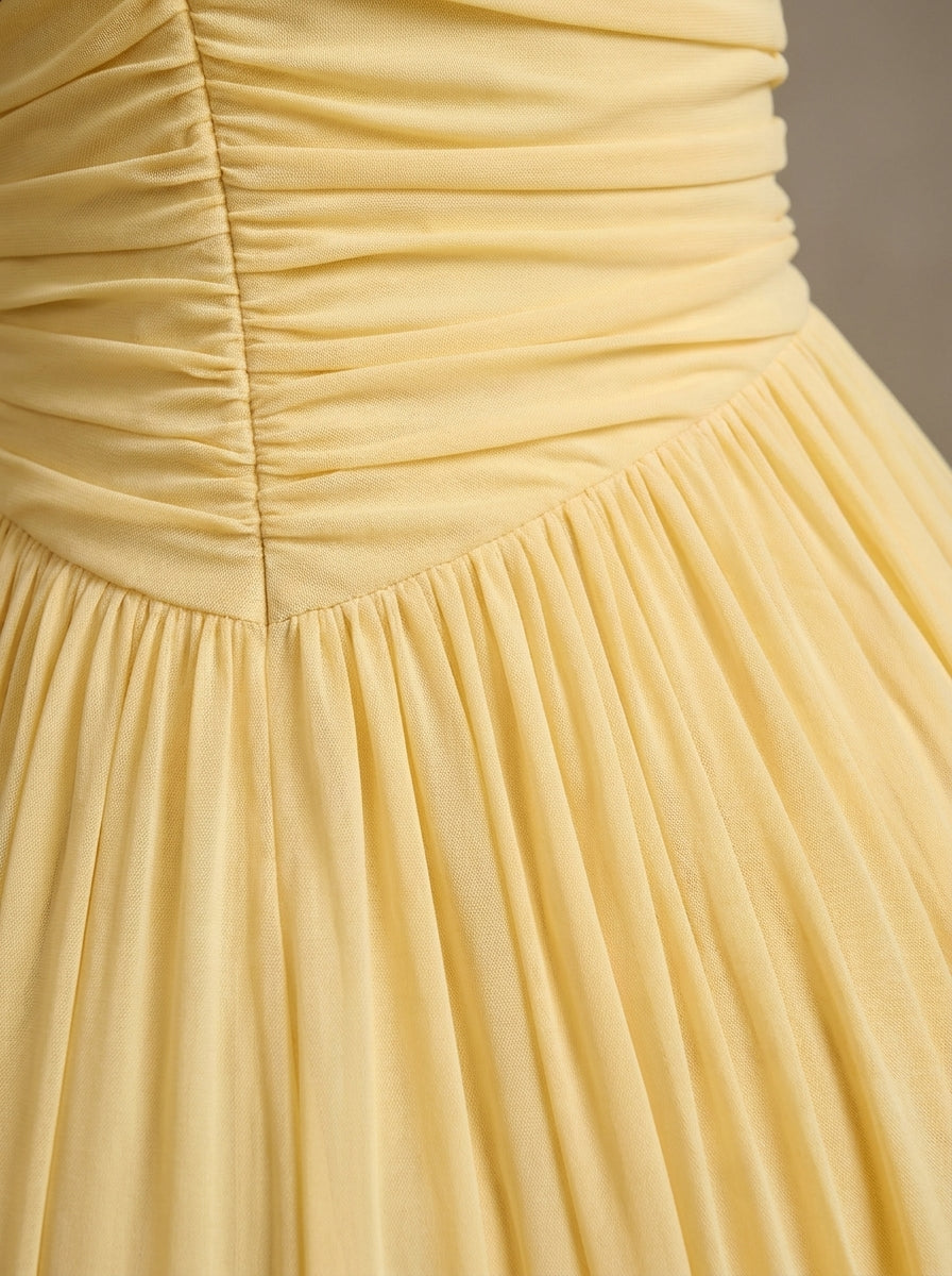 Serafina | Vestido Largo con Aplicaciones Florales