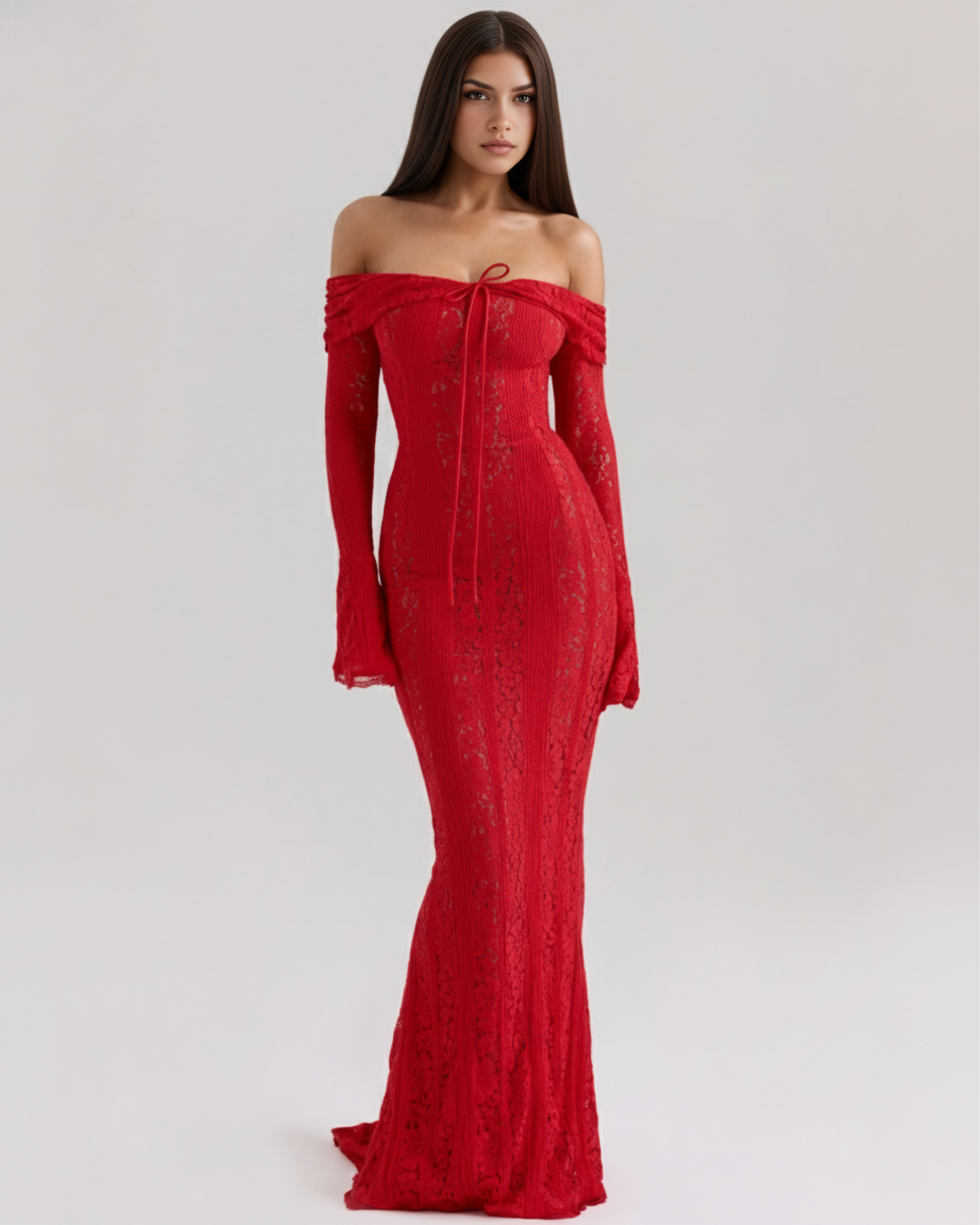 Alessandra in Red