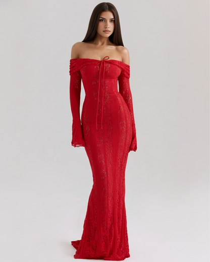 Alessandra in Red