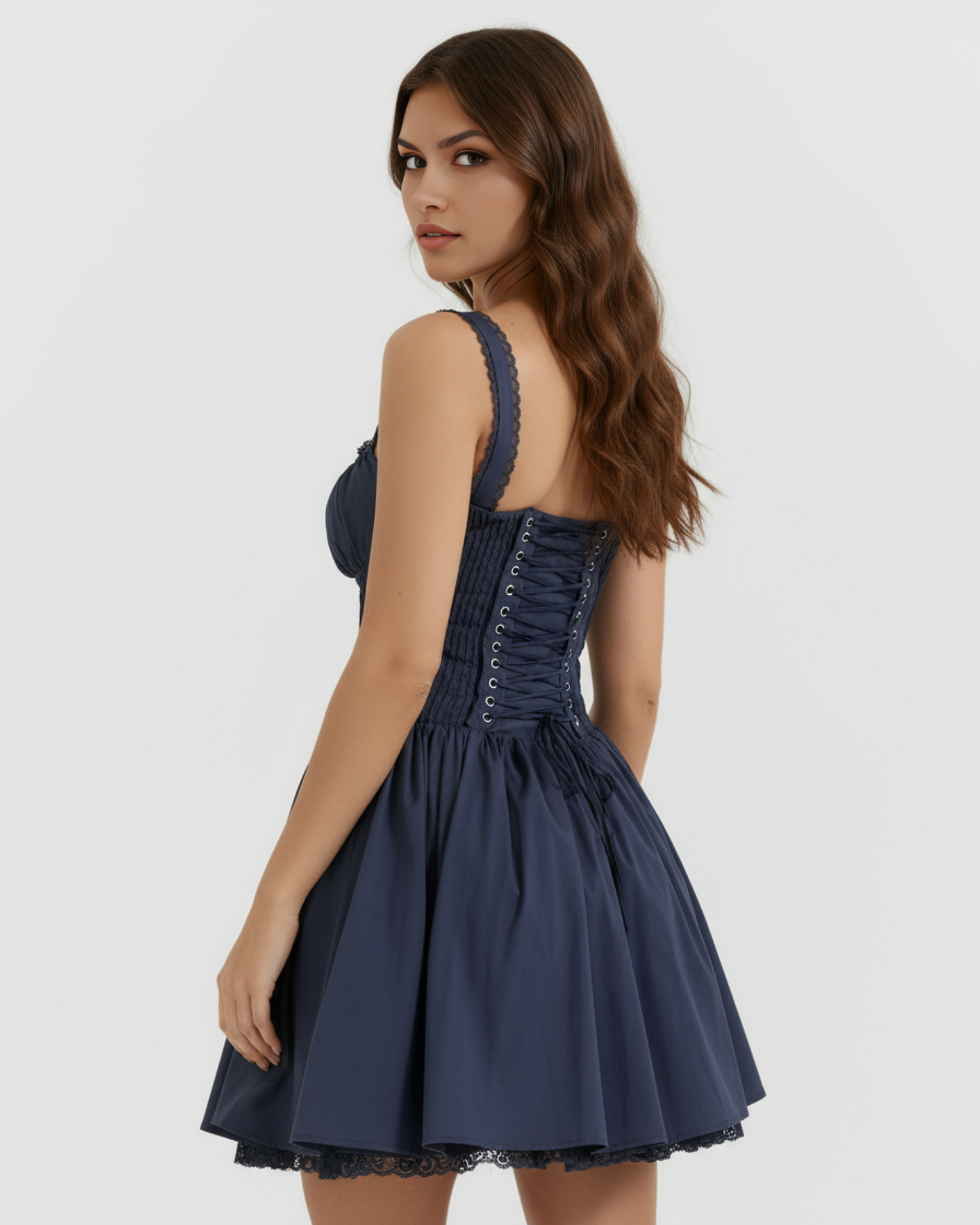 Luna in Dark Blue