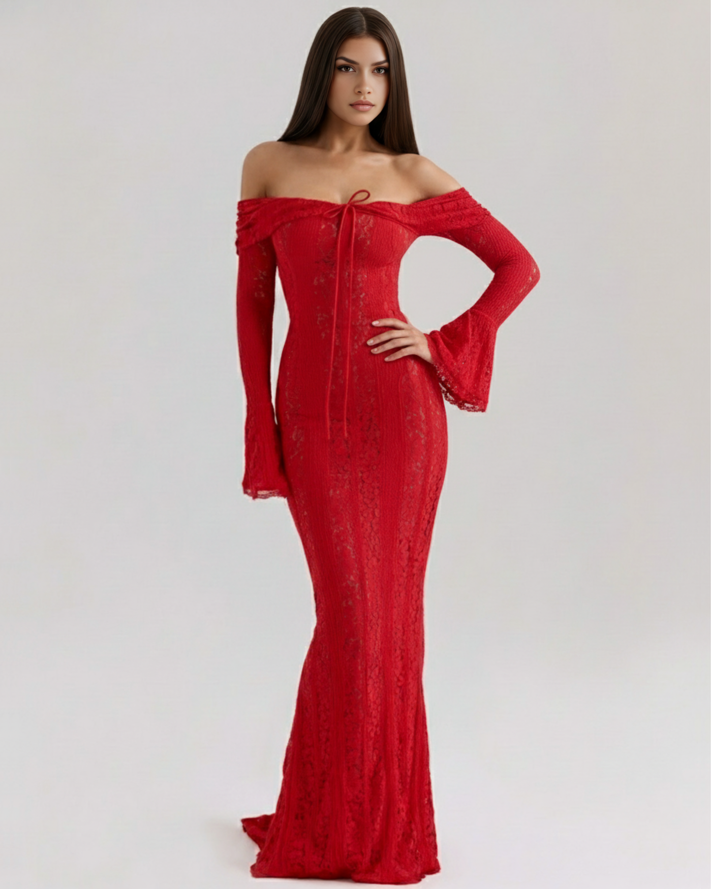 Alessandra in Red