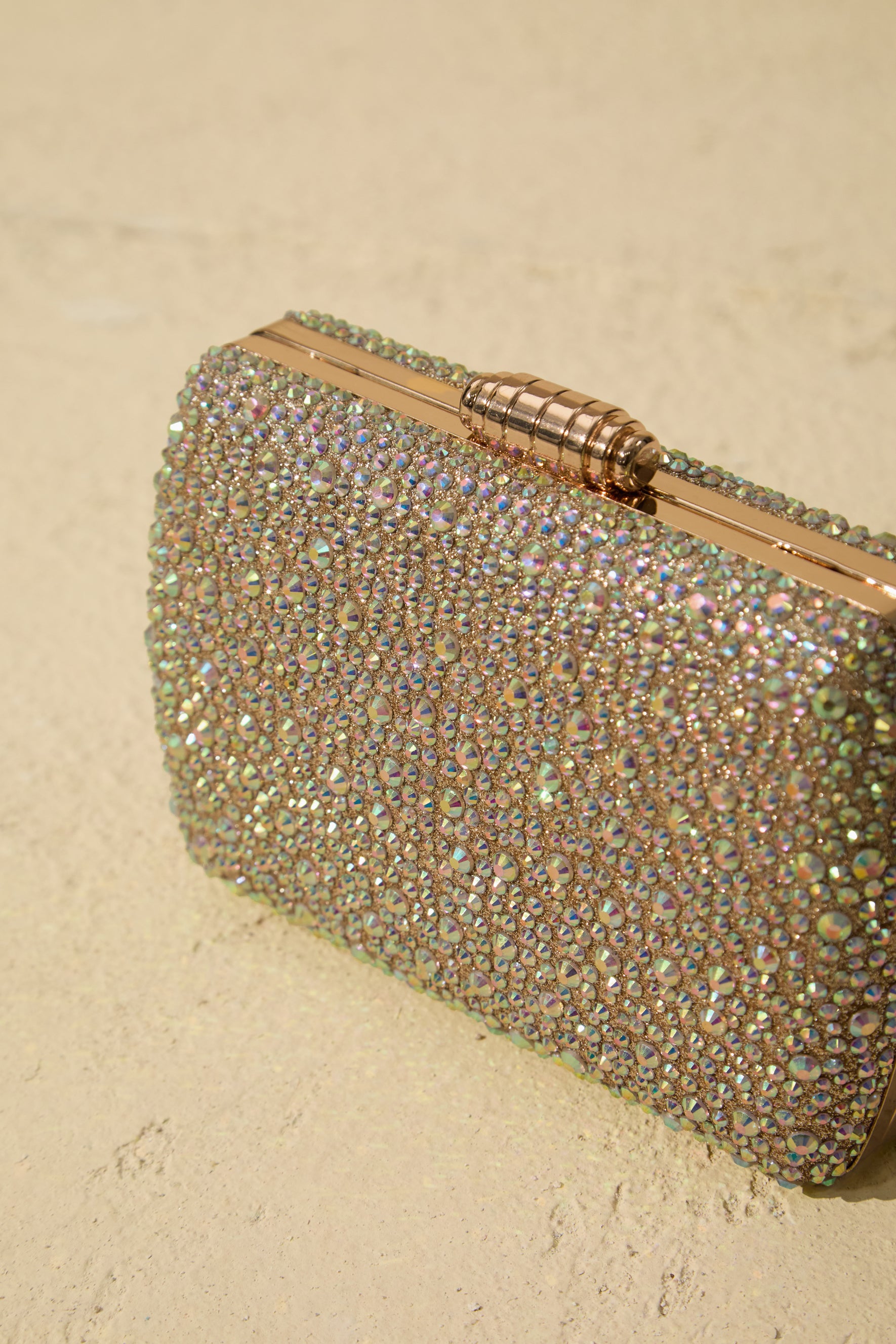 Clutch de cristales, vista de detalle