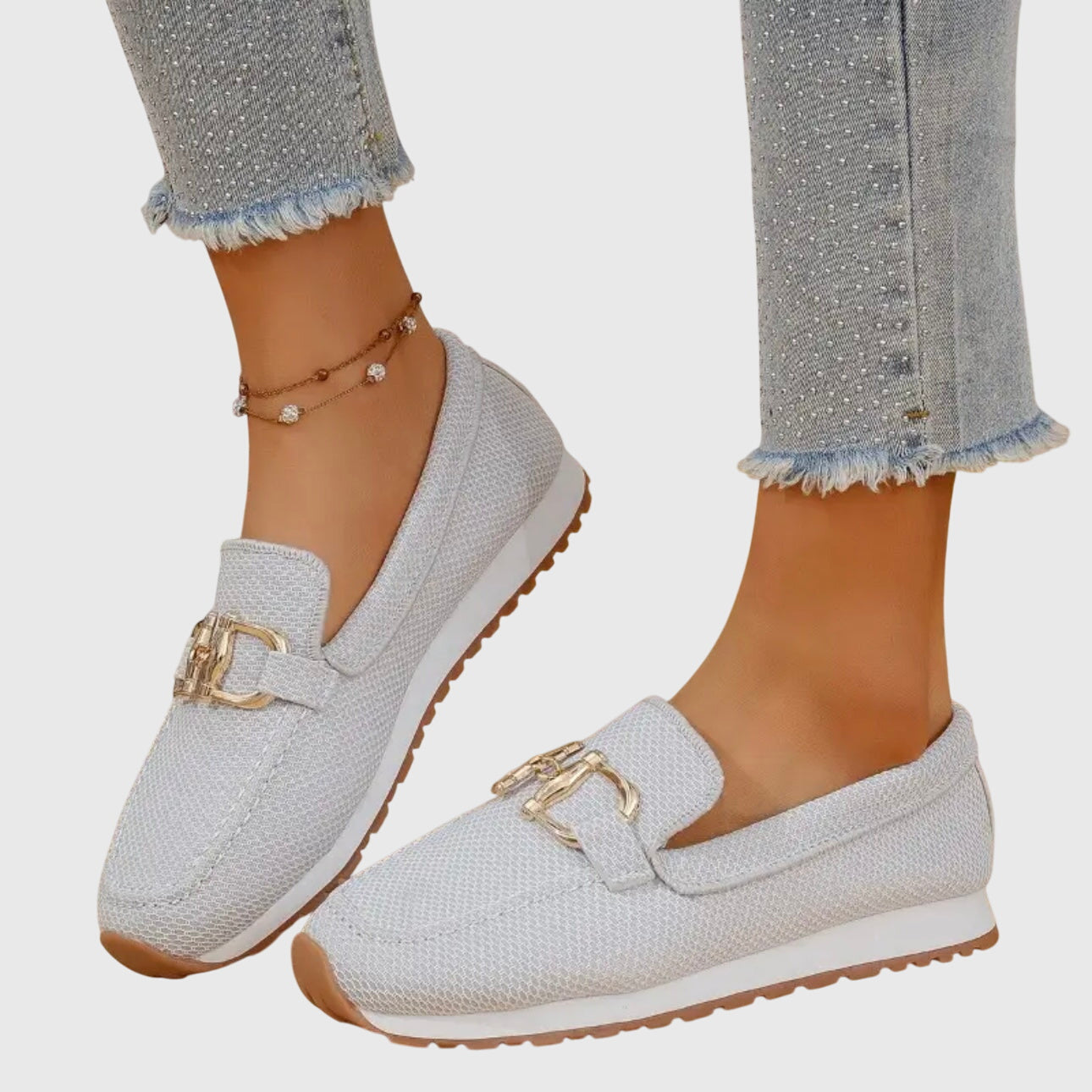 Alba | Zapato Tipo Mocasín con Amortiguación Deportiva