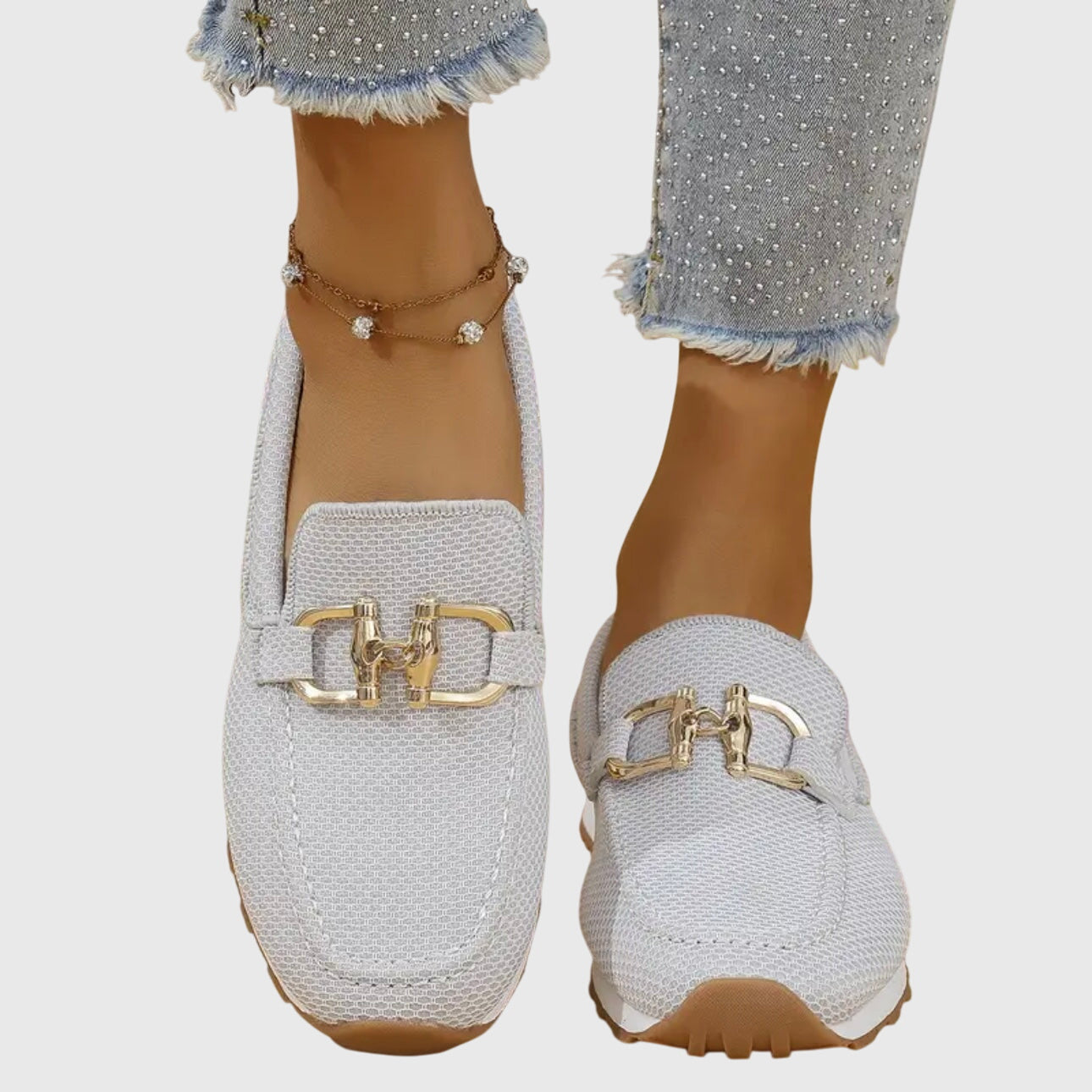 Alba | Zapato Tipo Mocasín con Amortiguación Deportiva