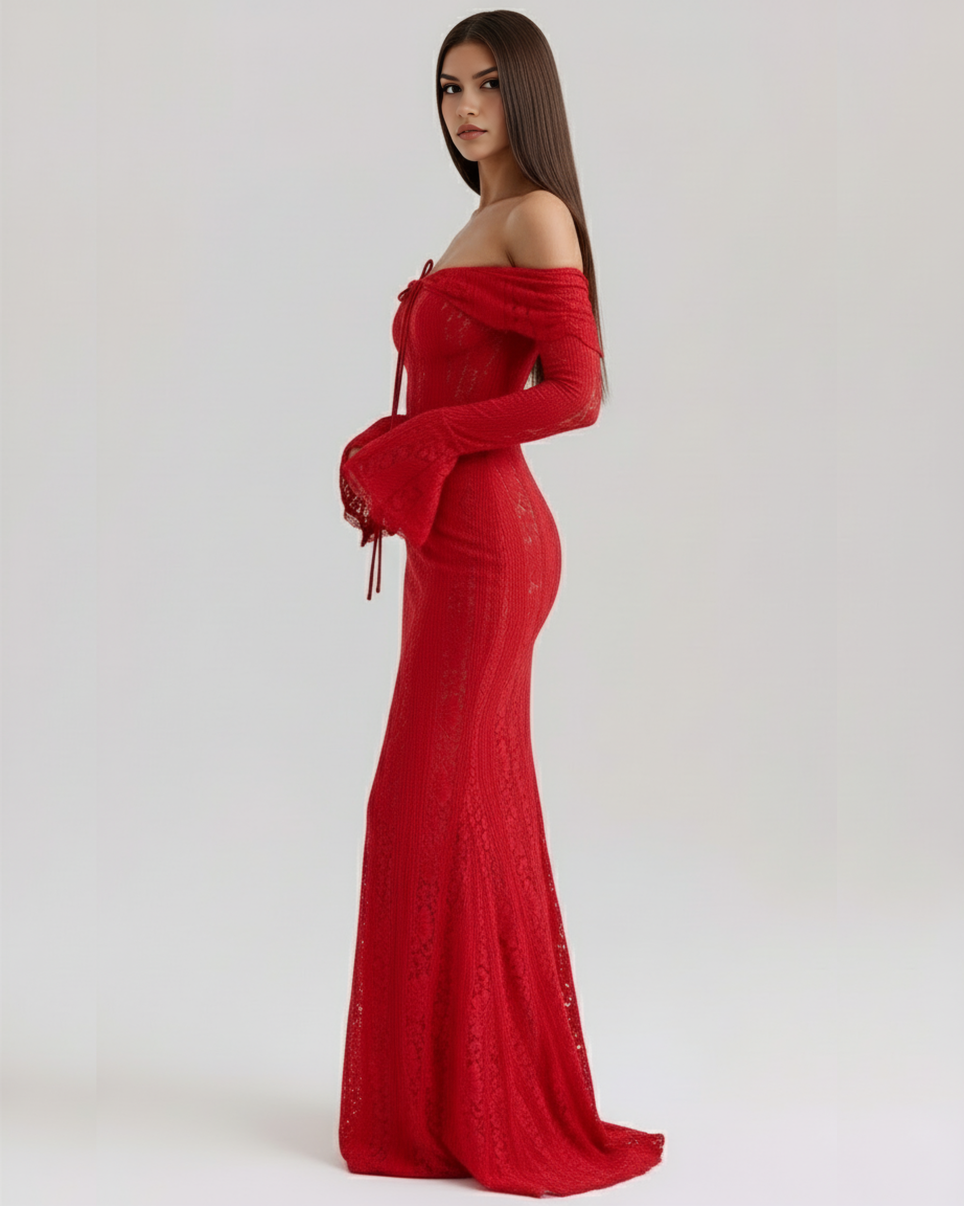Alessandra in Red