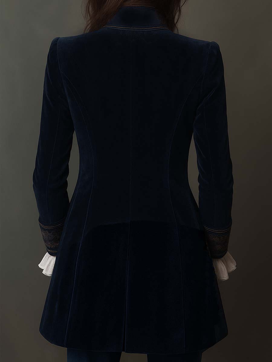 Beatrice | Long Embroidered Jacket