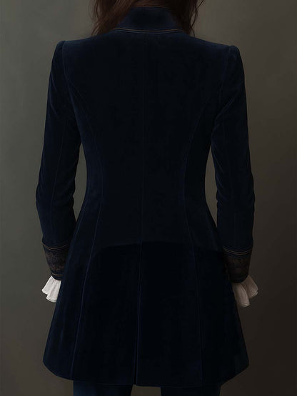 Beatrice | Long Embroidered Jacket