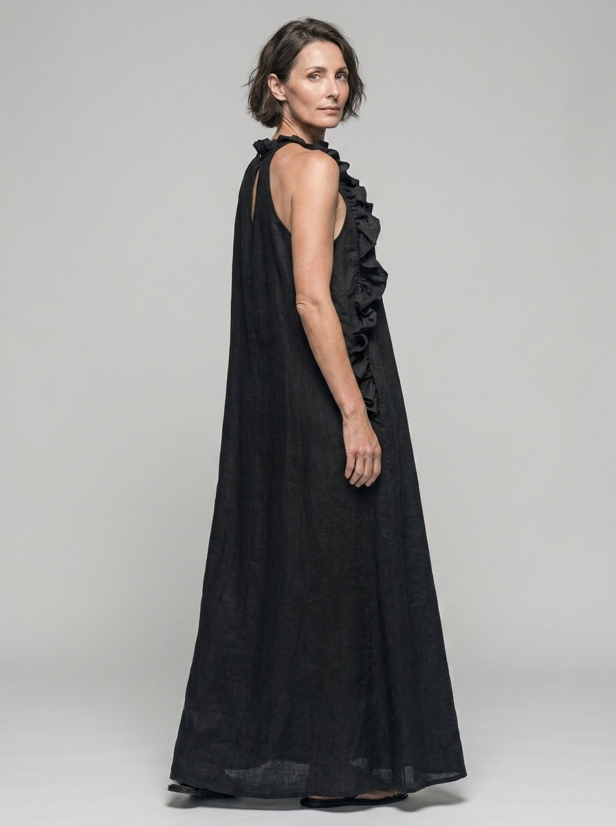 Lua | Vestido Maxi con Bolsillos