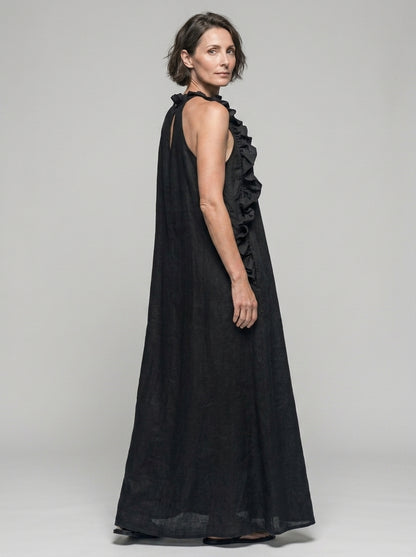 Lua | Vestido Maxi con Bolsillos