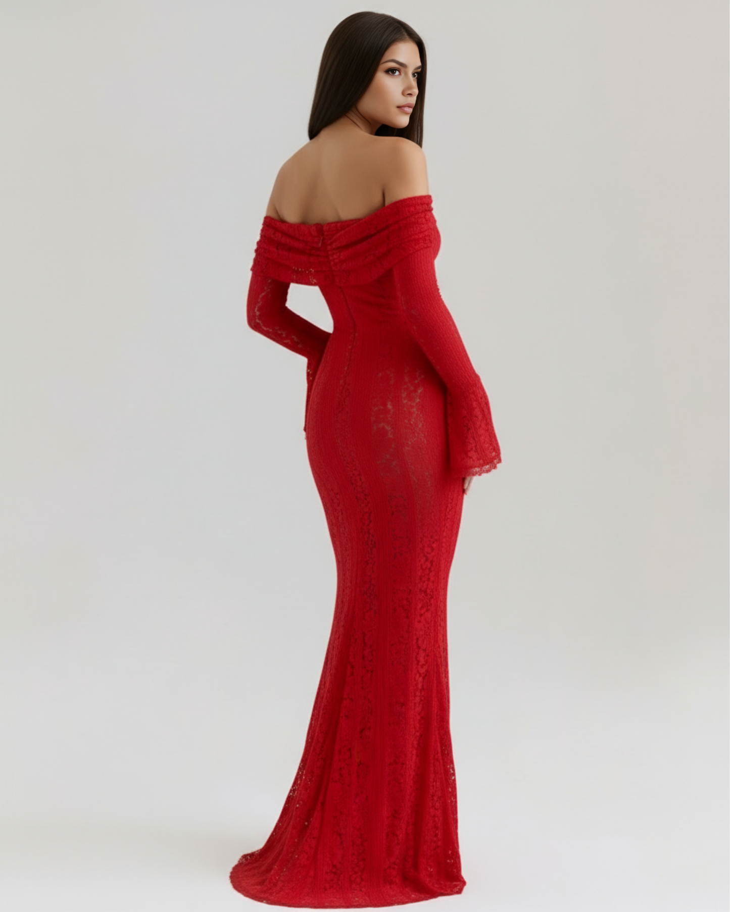Alessandra in Red