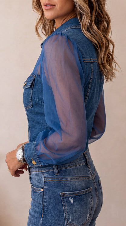 Nadia | Blusa Vaquera