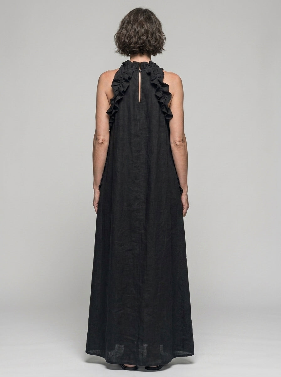 Lua | Vestido Maxi con Bolsillos