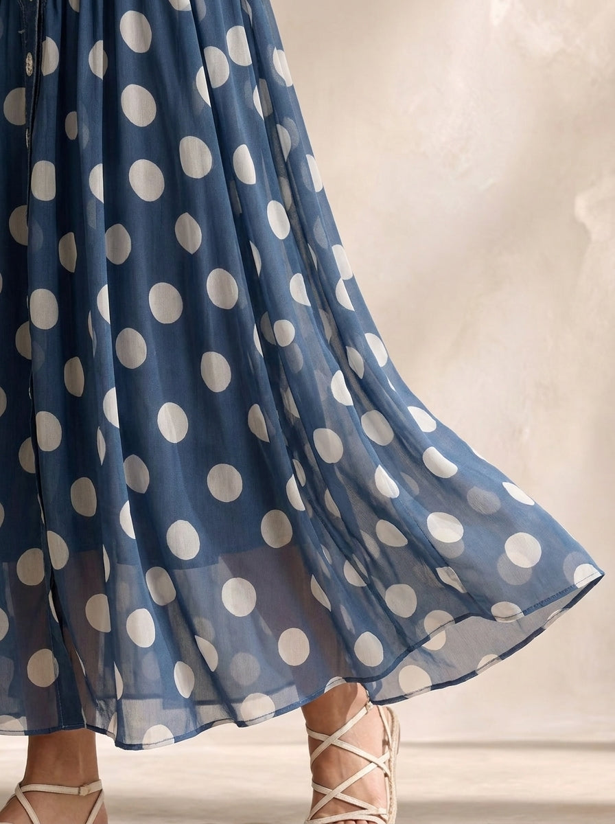 Jasmina | Vestido Midi de Denim