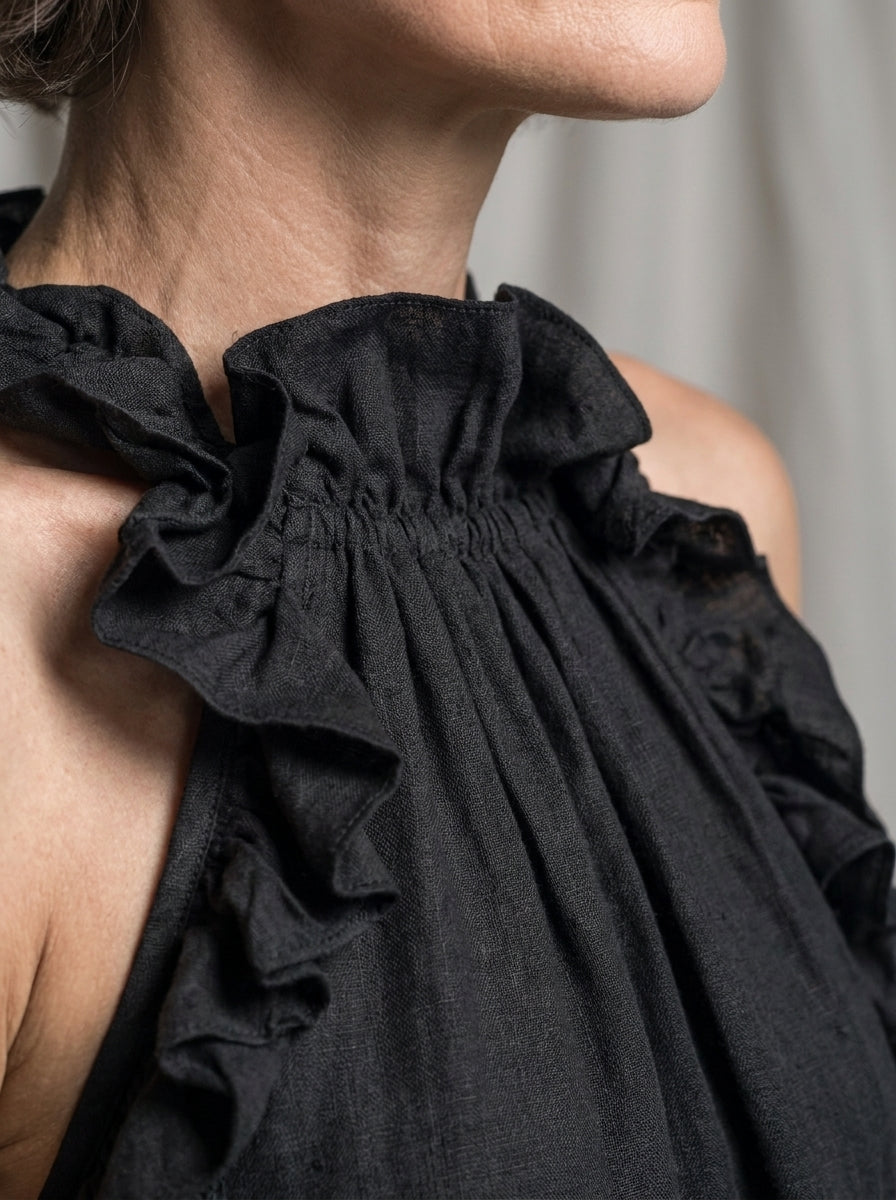 Lua | Vestido Maxi con Bolsillos