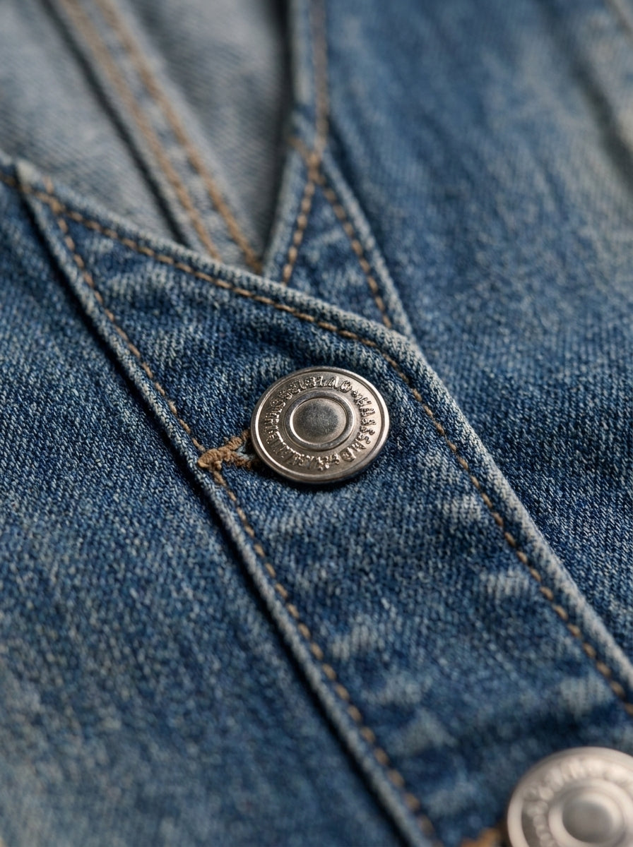 Jasmina | Vestido Midi de Denim