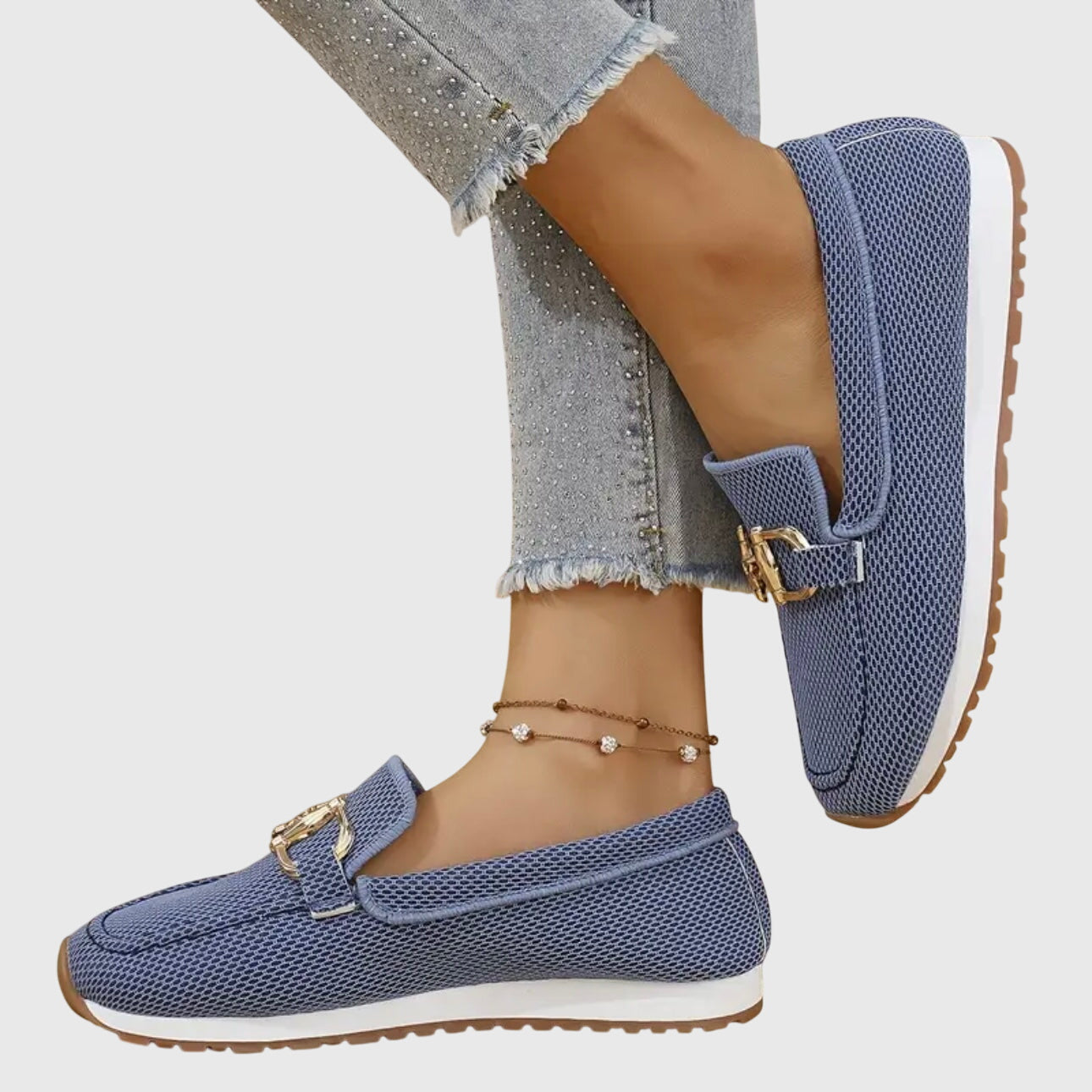 Alba | Zapato Tipo Mocasín con Amortiguación Deportiva