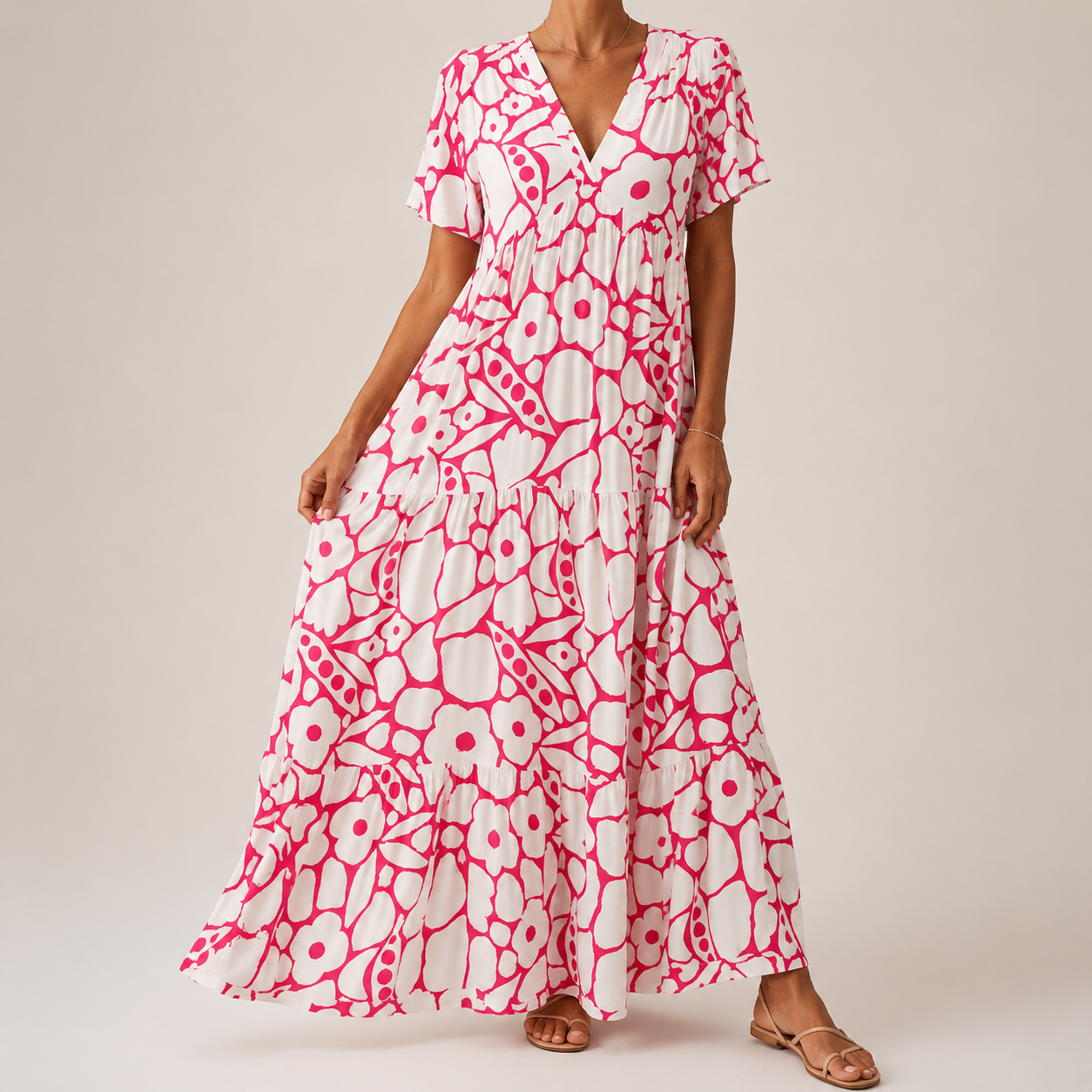 Margaret - Elegant Bohemian Dress