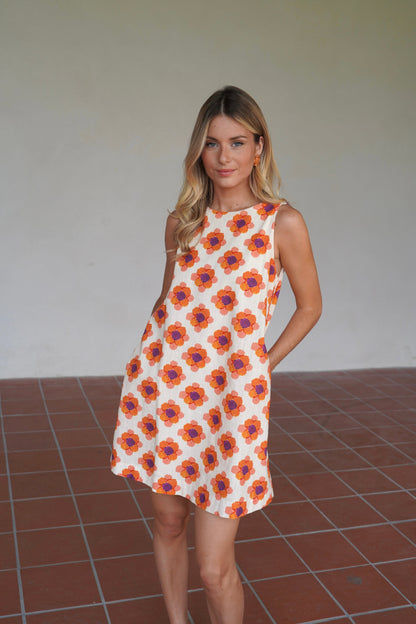 Abril | Vestido Corto Floral