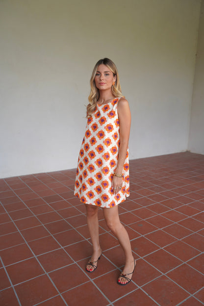 Abril | Vestido Corto Floral