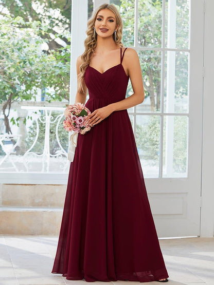 Belén | Vestido Largo de Gasa y Encaje con Espalda Descubierta