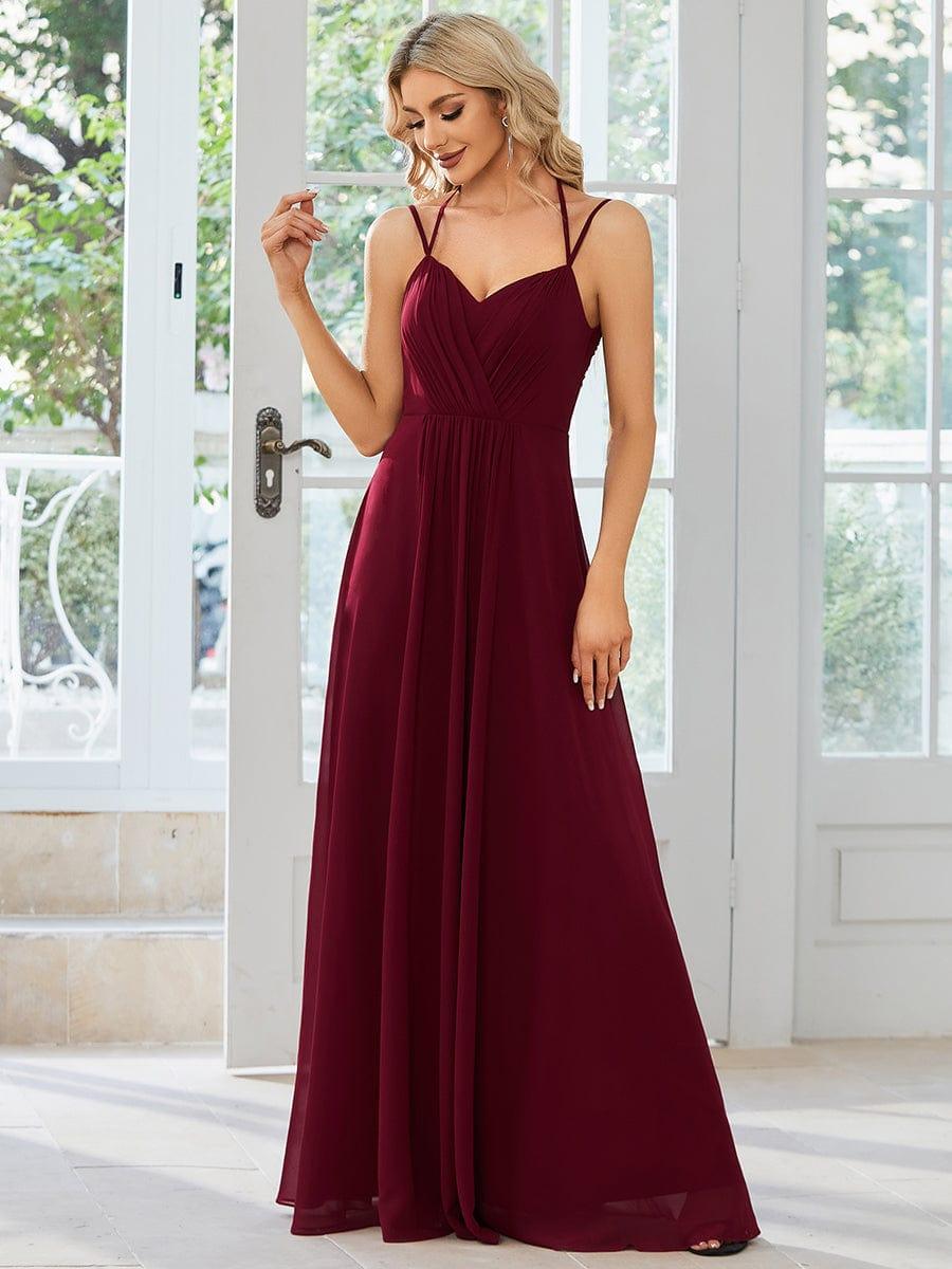 Belén | Vestido Largo de Gasa y Encaje con Espalda Descubierta