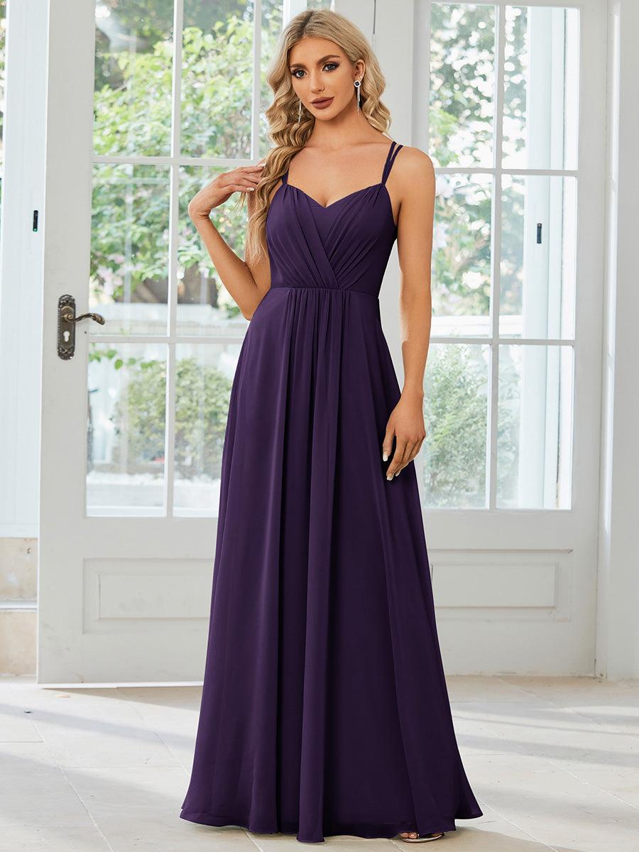 Belén | Vestido Largo de Gasa y Encaje con Espalda Descubierta