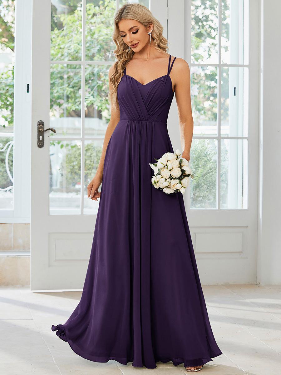 Belén | Vestido Largo de Gasa y Encaje con Espalda Descubierta