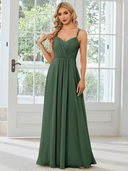 Belén | Vestido Largo de Gasa y Encaje con Espalda Descubierta