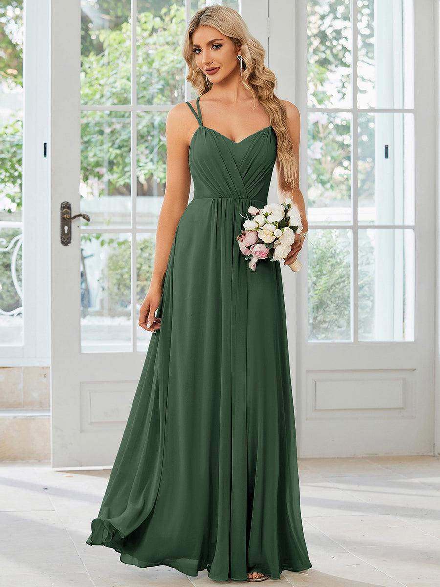 Belén | Vestido Largo de Gasa y Encaje con Espalda Descubierta