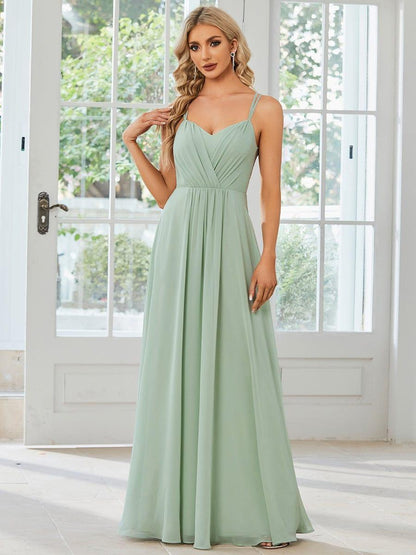 Belén | Vestido Largo de Gasa y Encaje con Espalda Descubierta
