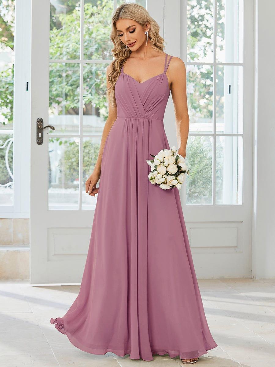 Belén | Vestido Largo de Gasa y Encaje con Espalda Descubierta