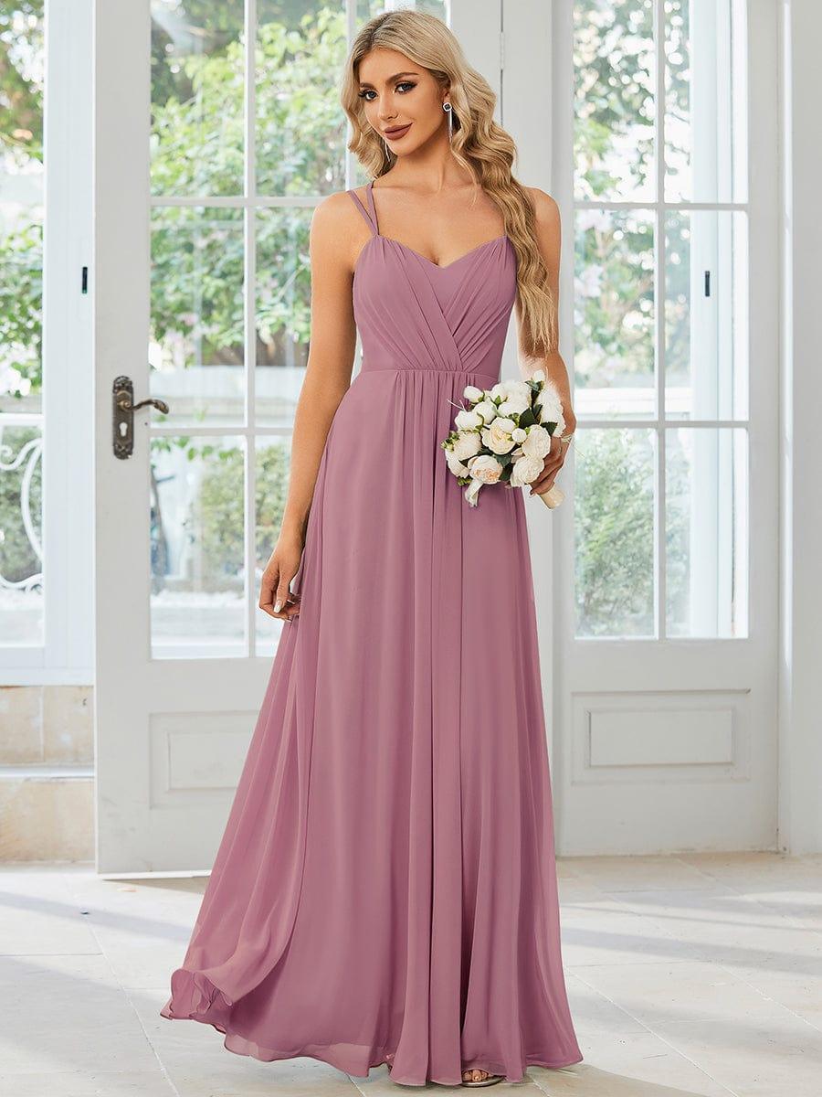 Belén | Vestido Largo de Gasa y Encaje con Espalda Descubierta