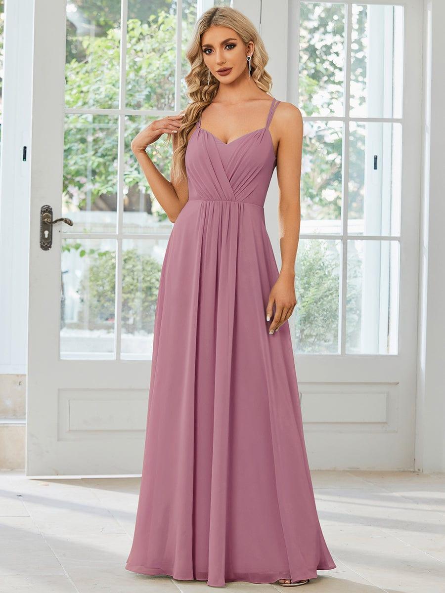 Belén | Vestido Largo de Gasa y Encaje con Espalda Descubierta