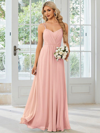 Belén | Vestido Largo de Gasa y Encaje con Espalda Descubierta