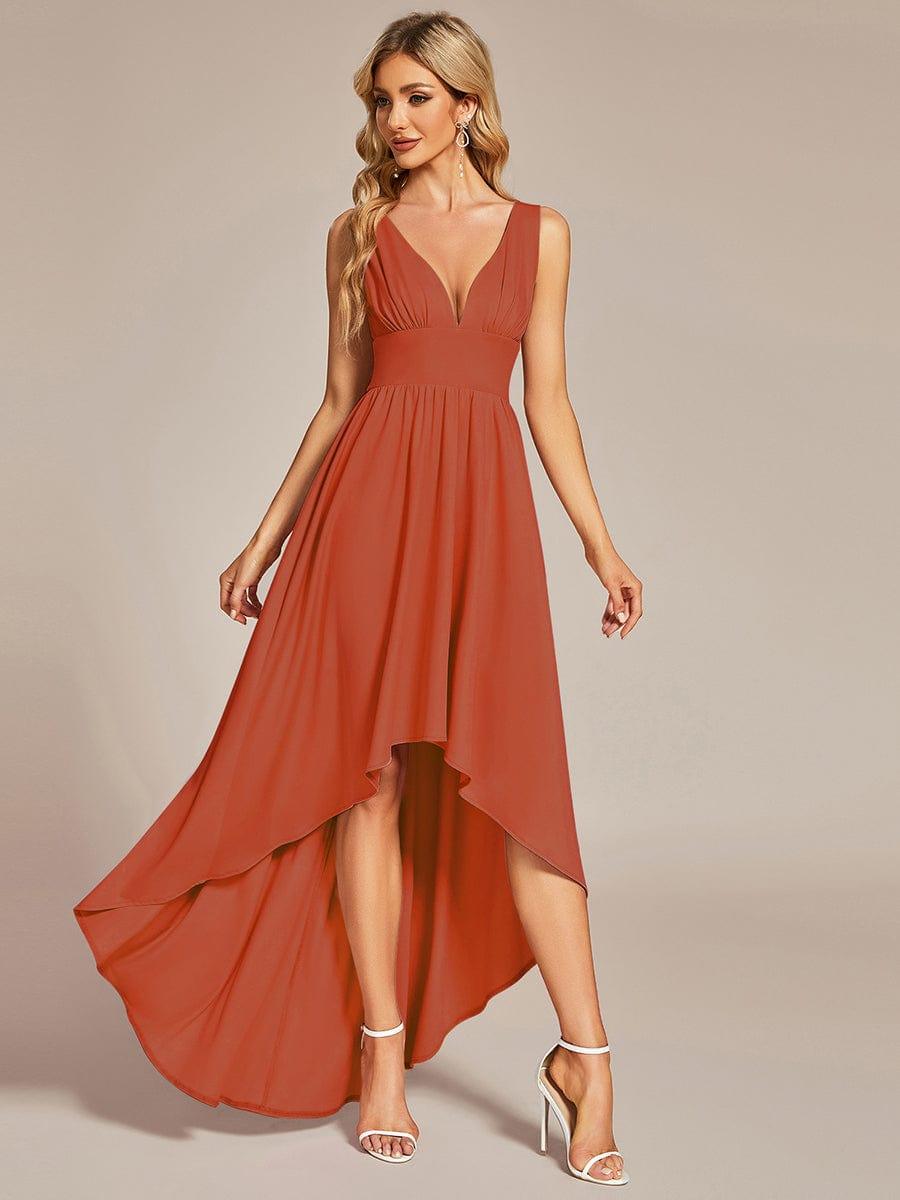 Maite | Vestido Largo Plisado con Talle Ceñido
