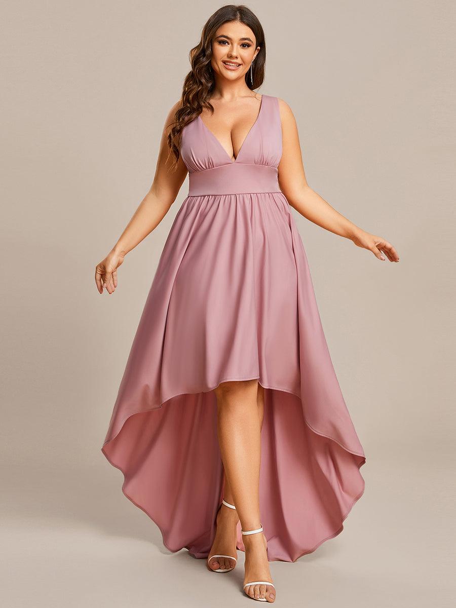 Maite | Vestido Largo Plisado con Talle Ceñido