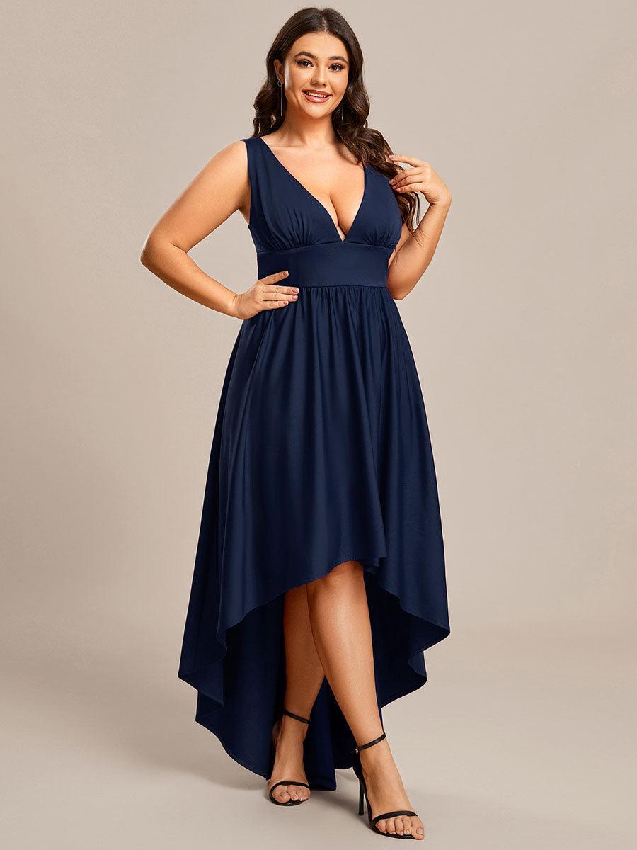 Maite | Vestido Largo Plisado con Talle Ceñido