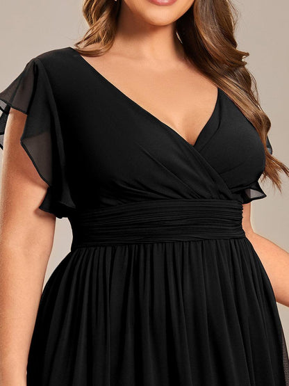 Casilda | Vestido Largo de Gasa con Espalda Abierta