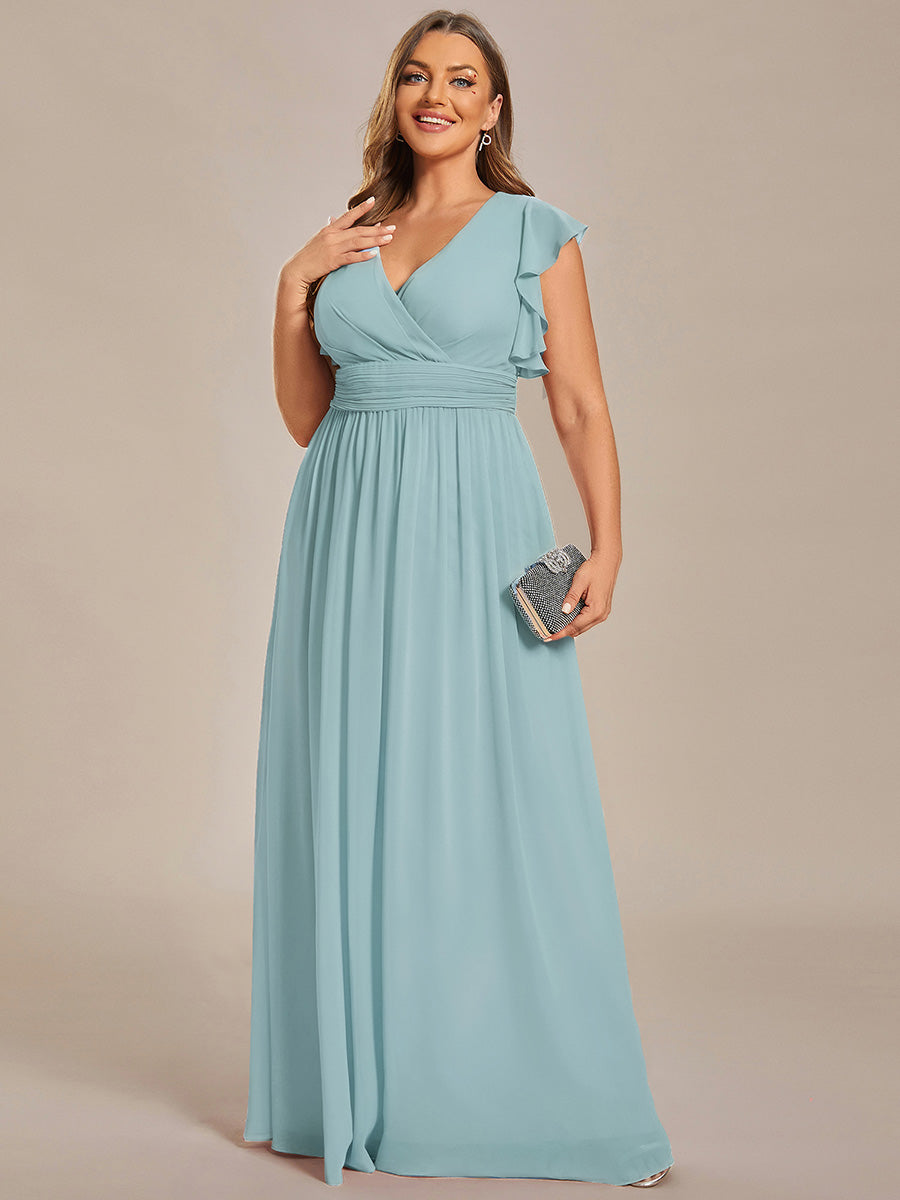 Casilda | Vestido Largo de Gasa con Espalda Abierta