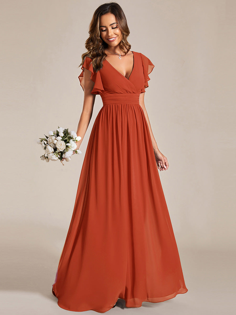 Casilda | Vestido Largo de Gasa con Espalda Abierta