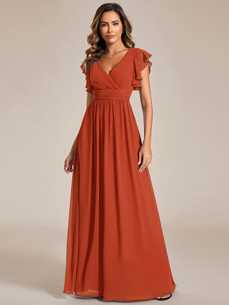 Casilda | Vestido Largo de Gasa con Espalda Abierta
