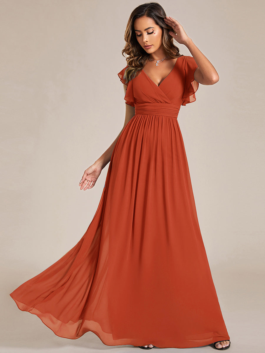 Casilda | Vestido Largo de Gasa con Espalda Abierta