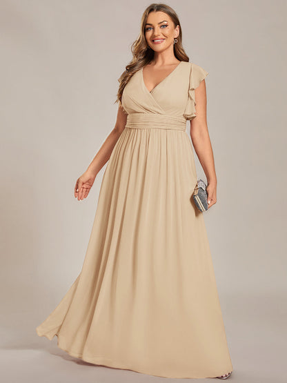 Casilda | Vestido Largo de Gasa con Espalda Abierta