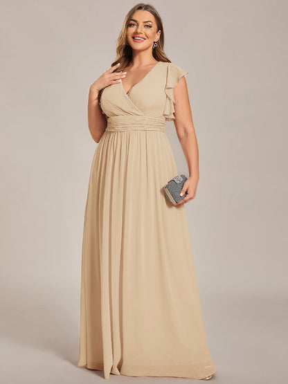 Casilda | Vestido Largo de Gasa con Espalda Abierta