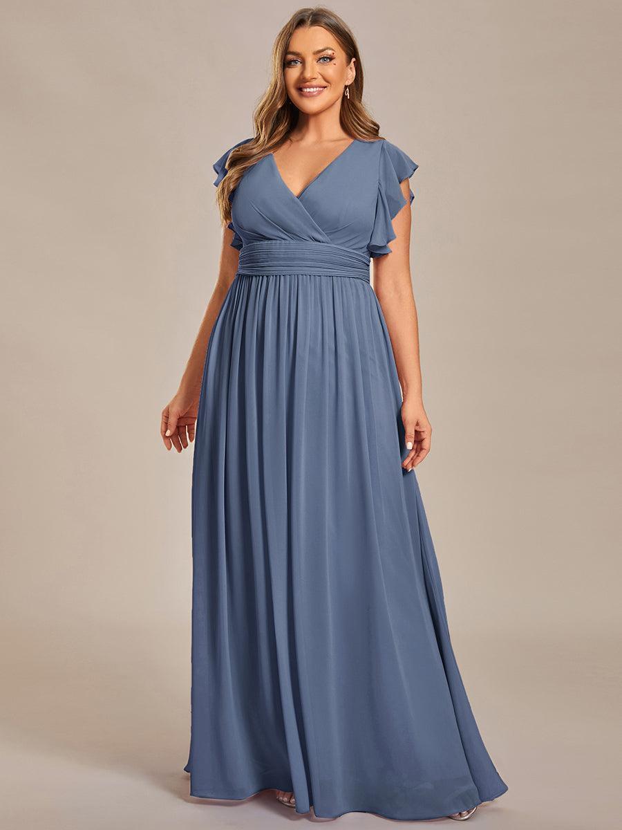 Casilda | Vestido Largo de Gasa con Espalda Abierta