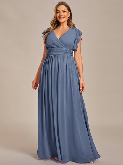 Casilda | Vestido Largo de Gasa con Espalda Abierta