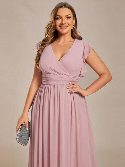 Casilda | Vestido Largo de Gasa con Espalda Abierta
