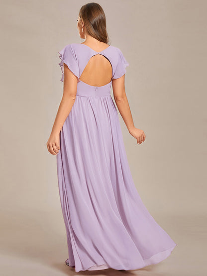 Casilda | Vestido Largo de Gasa con Espalda Abierta